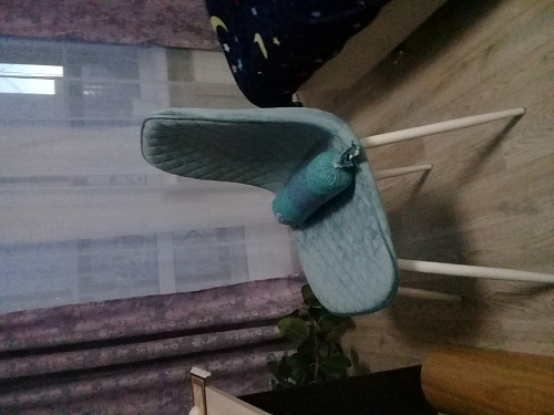 Стул на металлокаркасе Capri dark beige / white фото покупателя 134