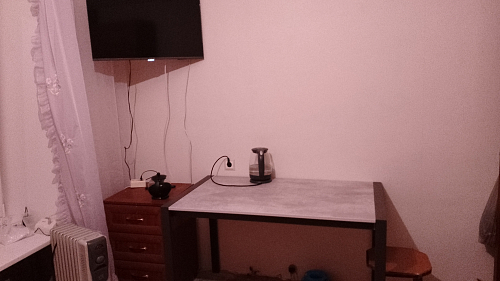 Стол Центавр дуб галифакс / черный матовый фото покупателя 74