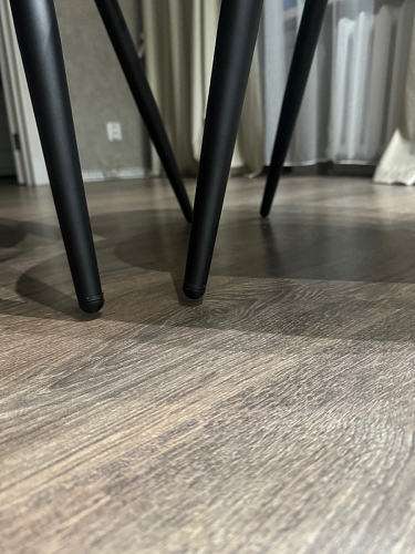 Стул на металлокаркасе Gabi 1 dark gray / black фото покупателя 577