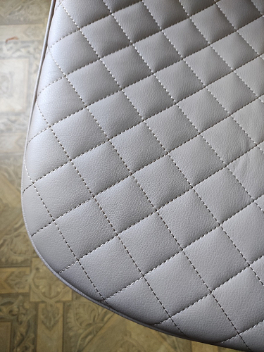 Стул на металлокаркасе Capri dark beige / white фото покупателя 17