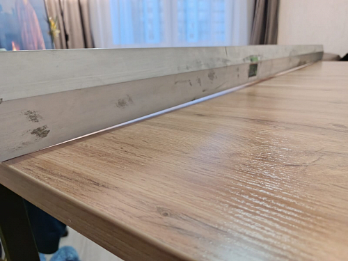 Деревянный стол Лота Лофт 140х80 черный матовый / бетон светлый фото покупателя 180