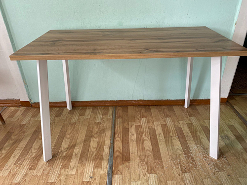 Стол Тринити Лофт 120 32 мм бетон / черный матовый фото покупателя 606