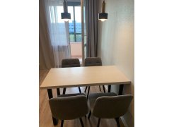 Стул на металлокаркасе Чилли светло-серый / черный фото покупателя 357