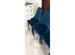 Стул на металлокаркасе Kora beige / black фото покупателя 61