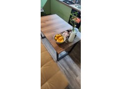 Стол Лота Лофт 120 25 мм сабия / черный матовый фото покупателя 346