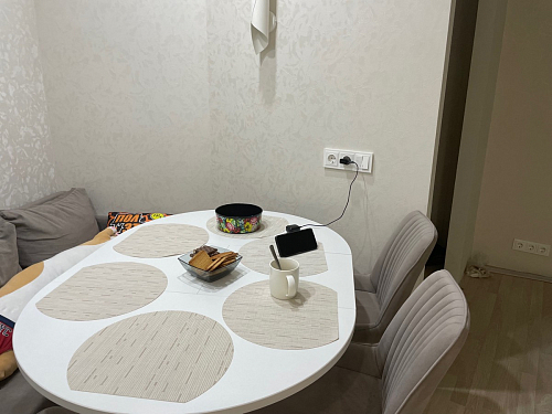 Стул на металлокаркасе Седа К латте / черный фото покупателя 189