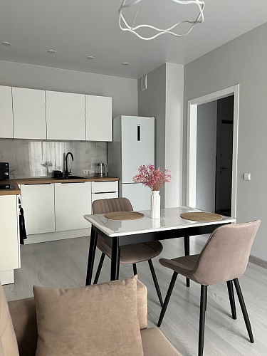 Стул на металлокаркасе Седа К кирпичный / черный фото покупателя 28