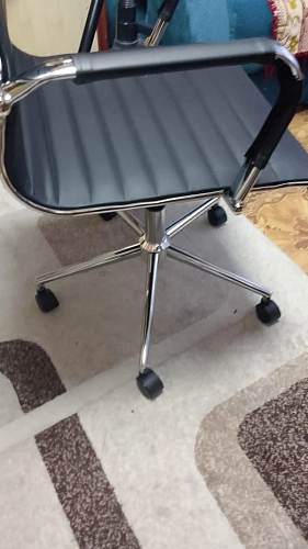Компьютерное кресло Reus pu white / chrome фото покупателя 28