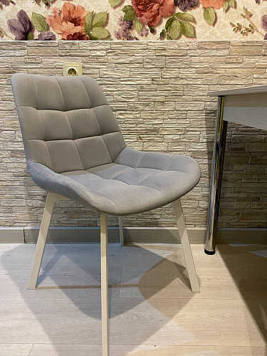 Стул на металлокаркасе Челси К бирюзовый / черный фото покупателя 177