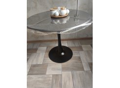 Стол Тулип 90х73 дуб вотан / белый фото покупателя 126