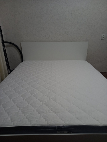 Двуспальная кровать Мадера 160х200 белый фото покупателя 3