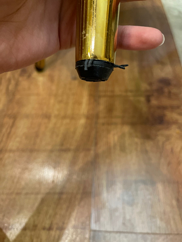 Стул на металлокаркасе Gabi 1 line light blue / black фото покупателя 143