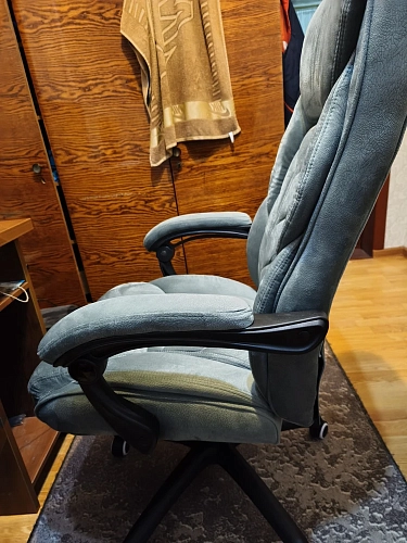 Компьютерное кресло Traun dark gray / black фото покупателя 12