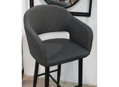 Барный стул Oscar Сканди грей / черный из шоурума 2