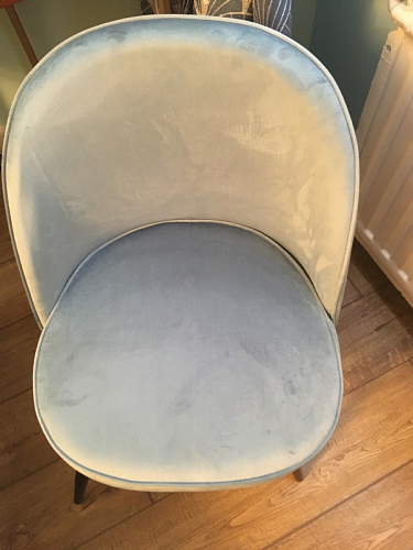 Стул на металлокаркасе Dodo blue фото покупателя 136