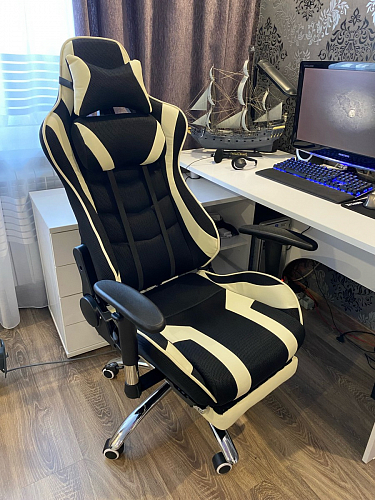 Компьютерное кресло Kano 1 cream / black фото покупателя 2