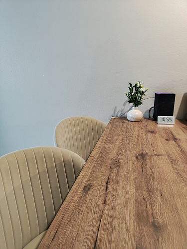 Стул на металлокаркасе Gabi 1 light purple / black фото покупателя 414