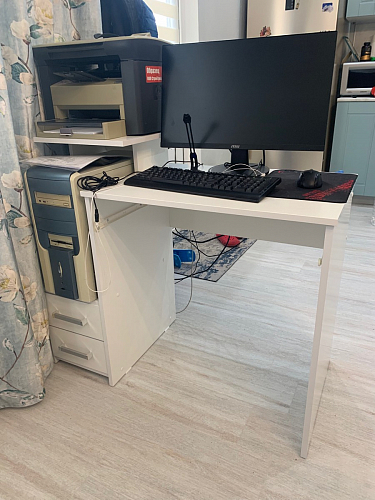 Компьютерный стол Джаз-24 левый венге фото покупателя 102