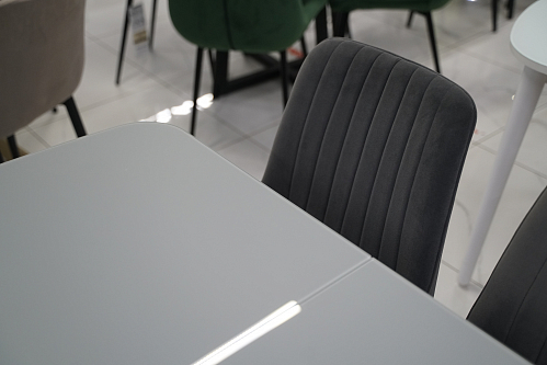 Стол на тумбе Петир 160 белый / дуб монтана из шоурума 3