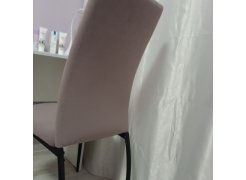 Стул на металлокаркасе Tod light blue / black фото покупателя 37