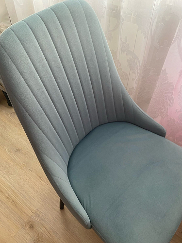 Стул на металлокаркасе Kora green / black фото покупателя 181