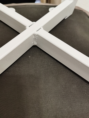 Стул на металлокаркасе Чилли К светло-серый велюр / черный каркас фото покупателя 137