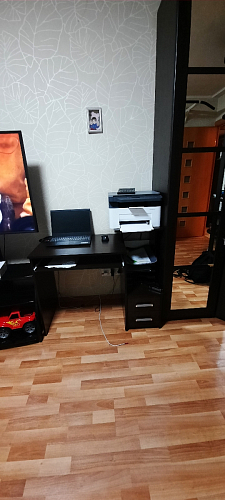 Компьютерный стол Джаз-24 левый венге фото покупателя 21