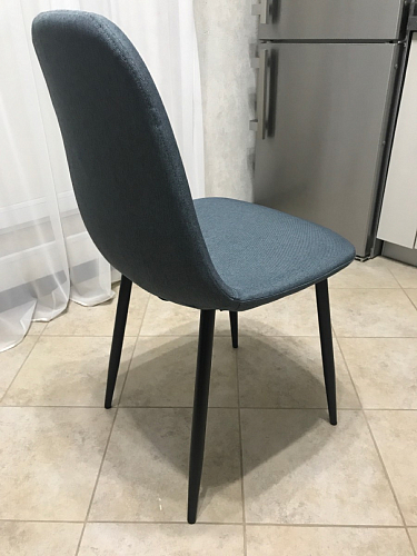 Стул на металлокаркасе Lilu pink / black фото покупателя 59