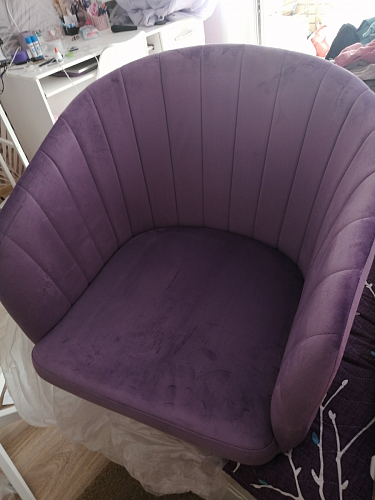 Компьютерное кресло Тибо сиреневый фото покупателя 39