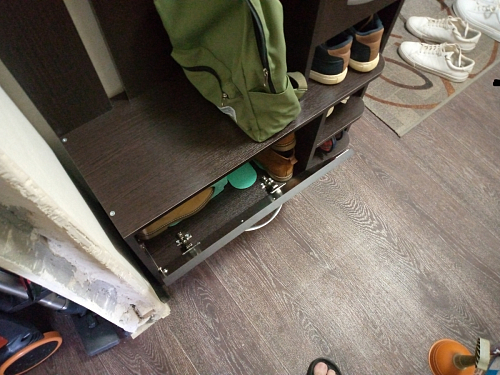 Прихожая Мила дуб сонома фото покупателя 31