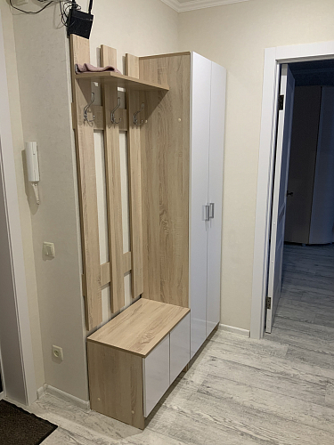 Готовая прихожая Хай-тек дуб сомона фото покупателя 3