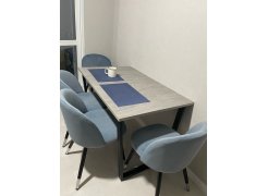 Стол Лота Лофт 140 25 мм юта / белый матовый фото покупателя 628