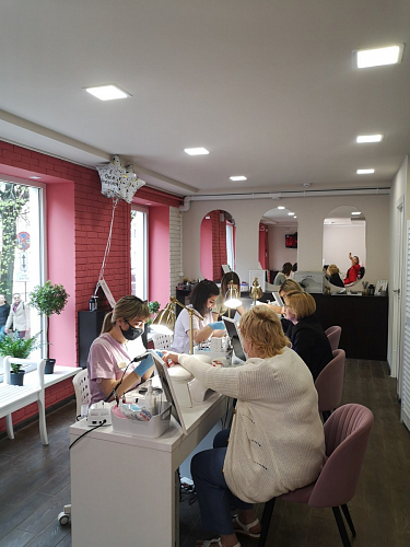 Стул на металлокаркасе Gabi 1 light purple / black / gold фото покупателя 176