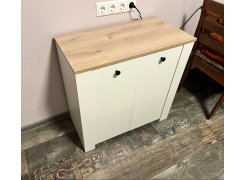 Комод Джастин 16.228.03 белый PE шагрень / дуб белый exclusive OW D4430 фото покупателя 1