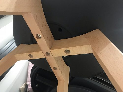 Деревянный стул Bonuss light gray / wood фото покупателя 168