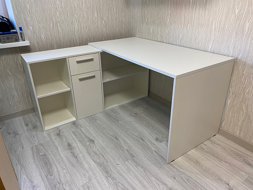 Письменный стол Лайт 03.245F белый гладкий 101 фото покупателя 165