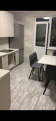 Стул на металлокаркасе Чилли К светло-серый велюр / черный каркас фото покупателя 326