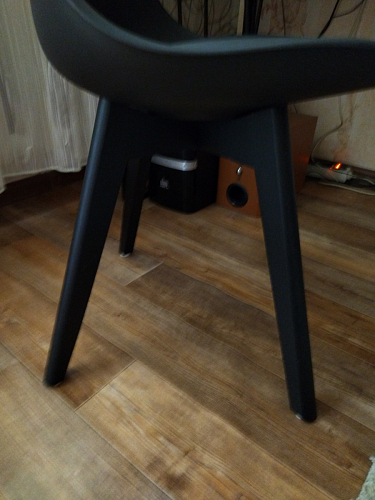 Деревянный стул Bonuss black / black фото покупателя 186