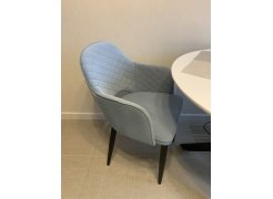 Стул на металлокаркасе Vener light blue / black фото покупателя 2