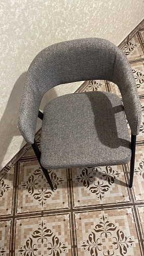 Стул на металлокаркасе Twin gray / black фото покупателя 13