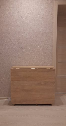 Стол-книжка Йентель дуб крафт белый фото покупателя 1