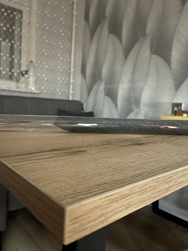 Стол раскладной Лота Лофт 120 25 мм юта / черный матовый фото покупателя 582