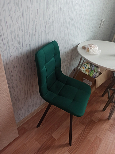 Стул Чилли 2 темно-серый  / черный фото покупателя 1368