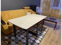 Стол книжка СтК4 дуб сонома / белый фото покупателя 17