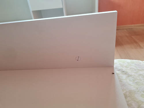 Письменный стол Лайт 03.245F белый гладкий 101 фото покупателя 174