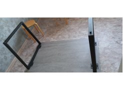 Стол Лота Лофт 120 25 мм дуб делано темный / черный матовый фото покупателя 373