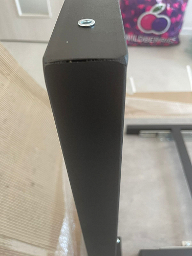 Деревянный стол Лота Лофт 120х75 белый матовый / дуб крафт золотой фото покупателя 889