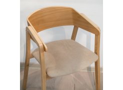 Деревянный стул Dalia noce беж из шоурума 4