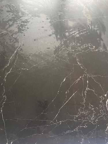 Керамический стол Вилли 140(200)х80 серый мрамор larka grey / черный фото покупателя 74