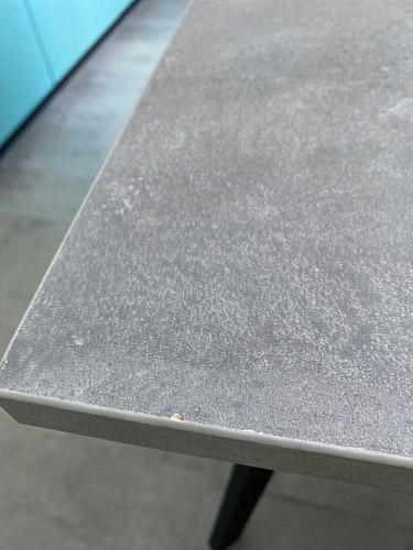 Стол Тринити Лофт 120 32 мм дуб галифакс табако / черный матовый фото покупателя 78